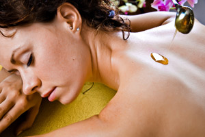 Honig-Massage